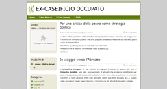 Desktop Screenshot of excaseificio.indivia.net